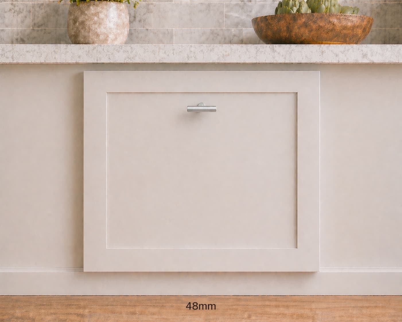 AnchorLine Cabinet Hardware Kittery in Brushed Nickel