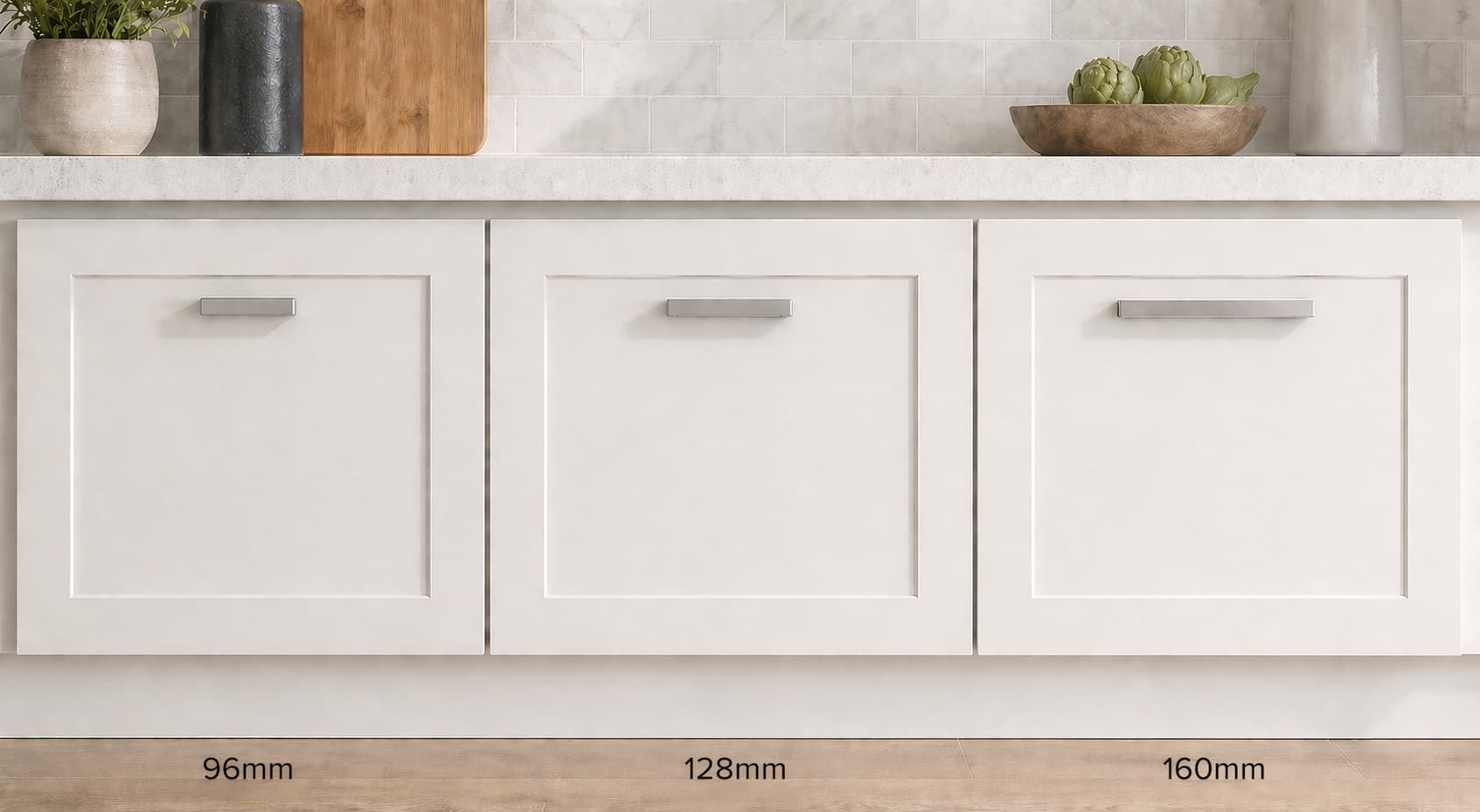 AnchorLine Cabinet Hardware Pismo in Brushed Nickel
