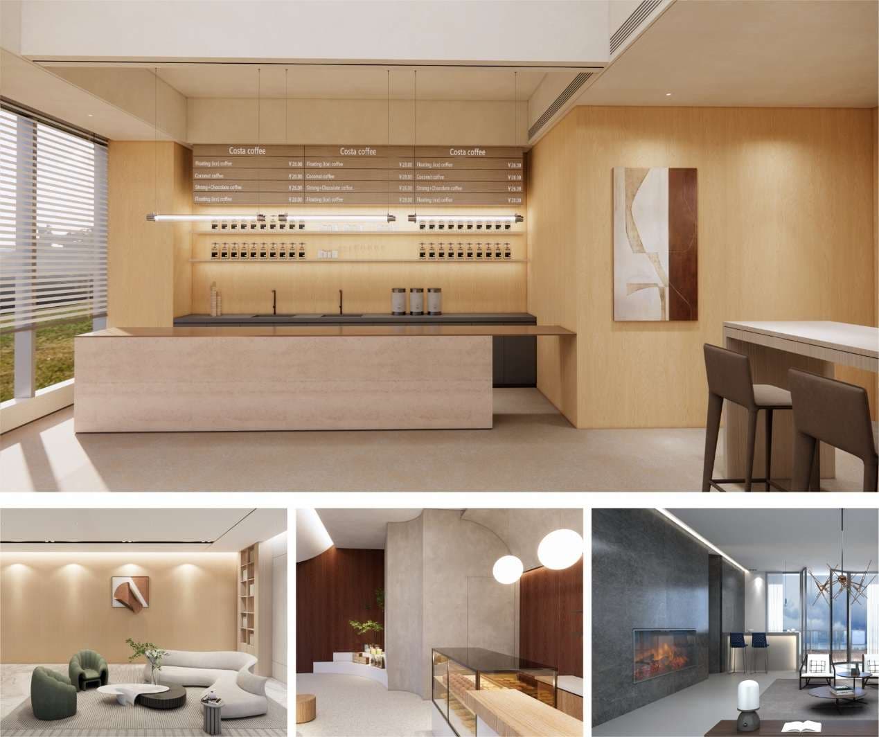 AquaStone SPC Wall Panel Collection installation example 4