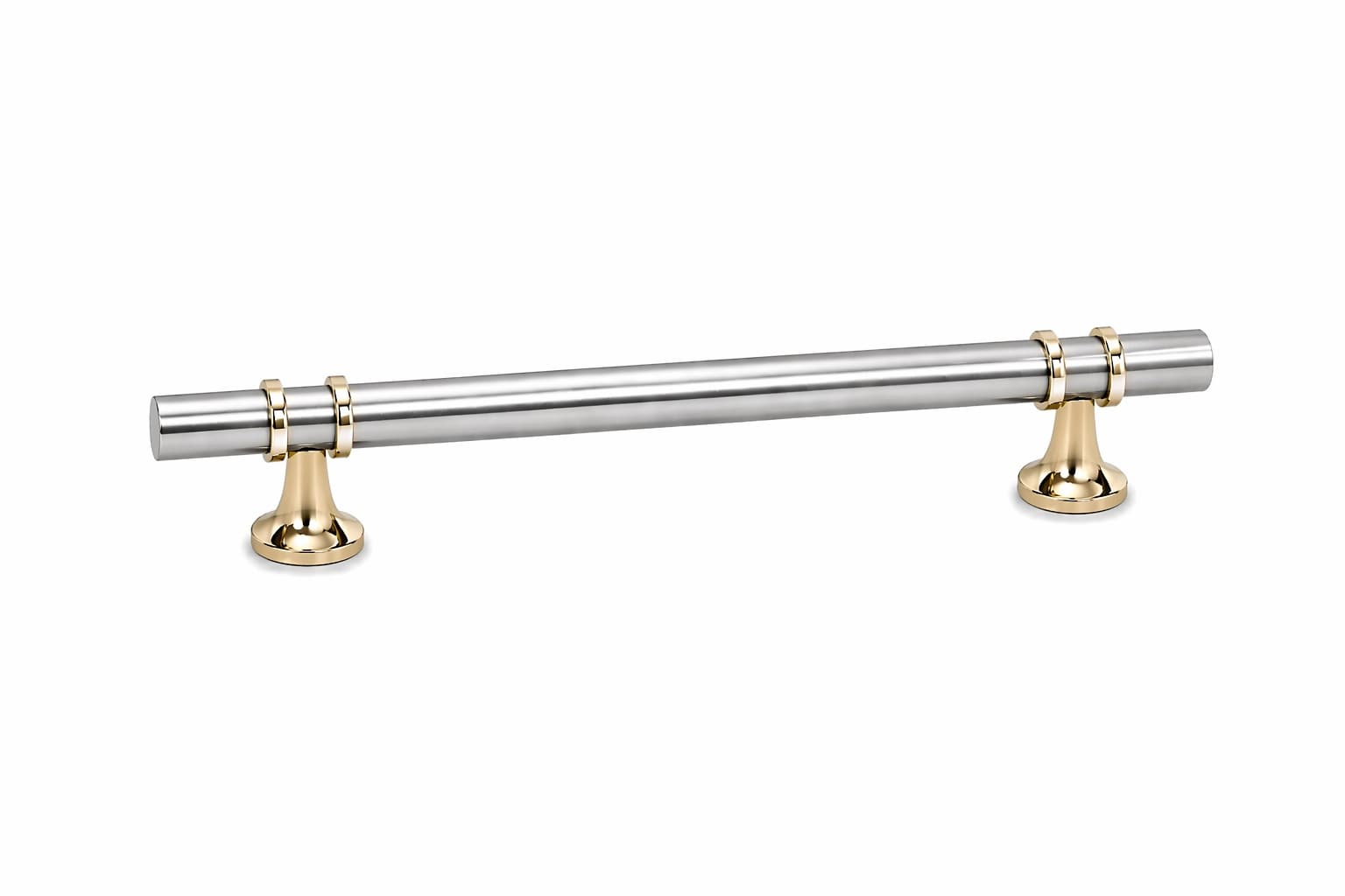 Wainscott Decorative Bar Pull with Finial Caps