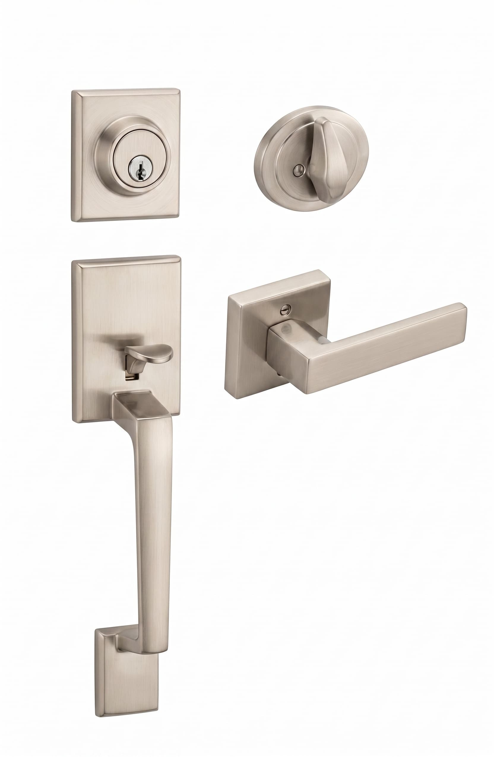Bar Harbor Mid-Profile Square Handleset
